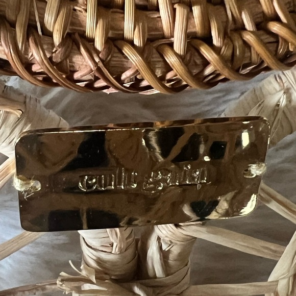 Cult Gaia Stella Small Raffia Tote Bag - Picture 2 of 10